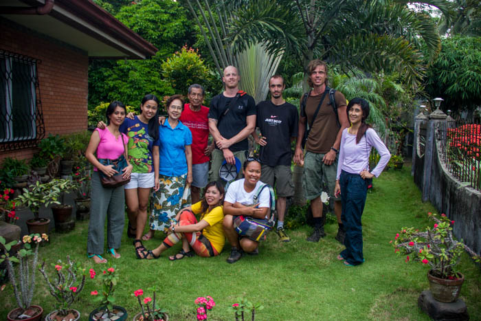 Farewell from our hosts at Bulusan. Thanks for the good time.