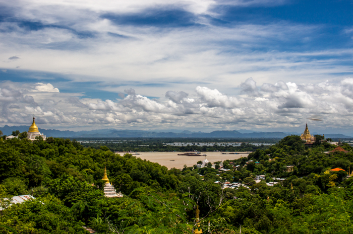 View from Sagaing Hill.