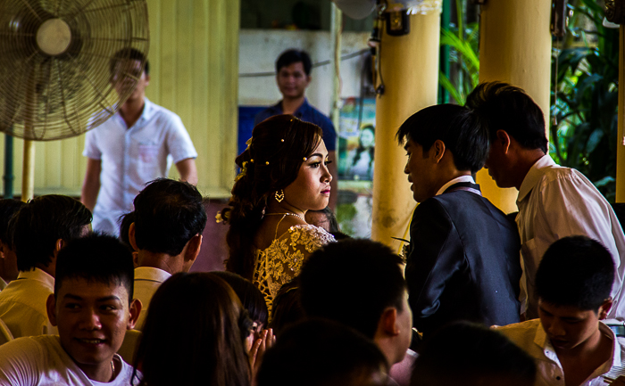 At a wedding in Hue, Vietnam