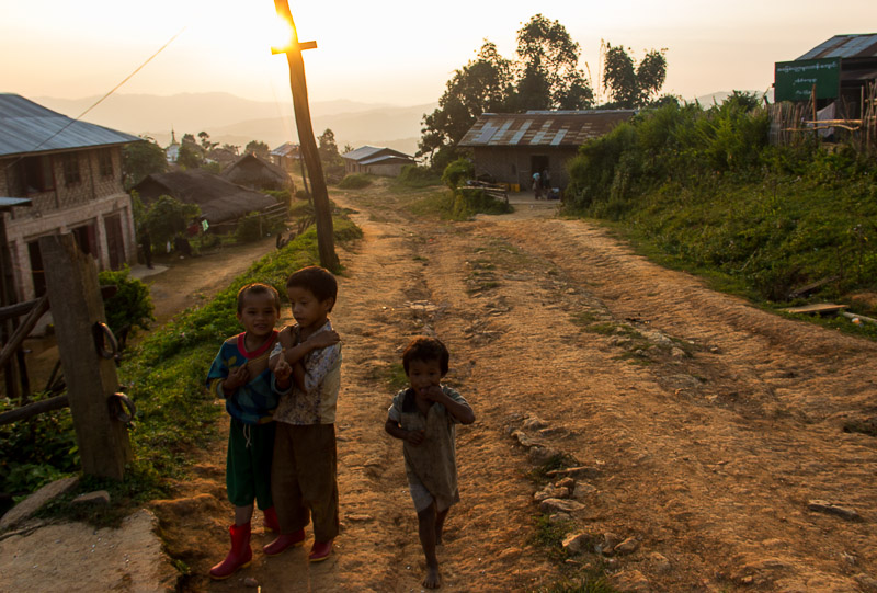 Shan State MYanmar kids