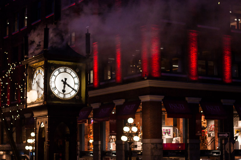 Steamclock gastown Vancouver