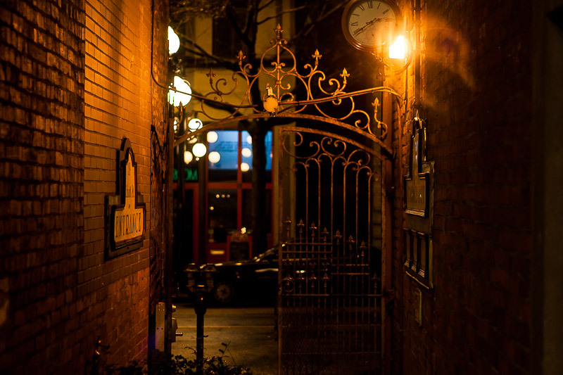 Gastown alley, Vancouver