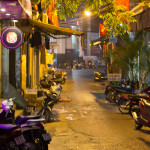 Hanoi Old Town at night