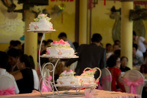 Wedding cake, Hue, Vietnam