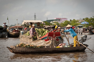 Floating Market Can Tho, Vietnam