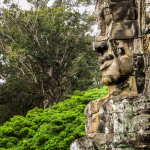 Face at Bayon, Angkor