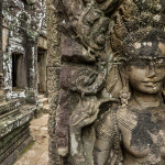 Carvings at Bayon, Angkor
