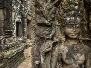 Carvings at Bayon, Angkor