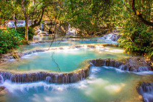 Kuang Si Fall-Luang Prabang