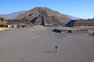 Mexico City Aztec Pyramids